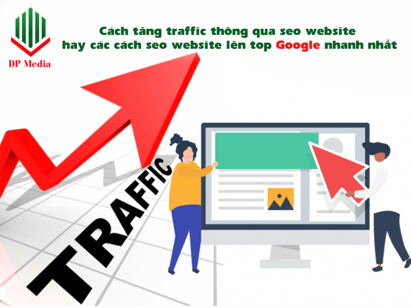 Cách tăng traffic thông qua seo website hay các cách seo website lên top Google nhanh nhất
